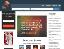 Tablet Screenshot of freebooksforfree.com